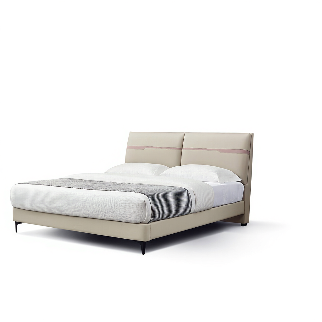 Xinshe Leather Double Bed