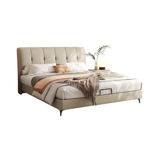 Model D 1.5m Leather Bed