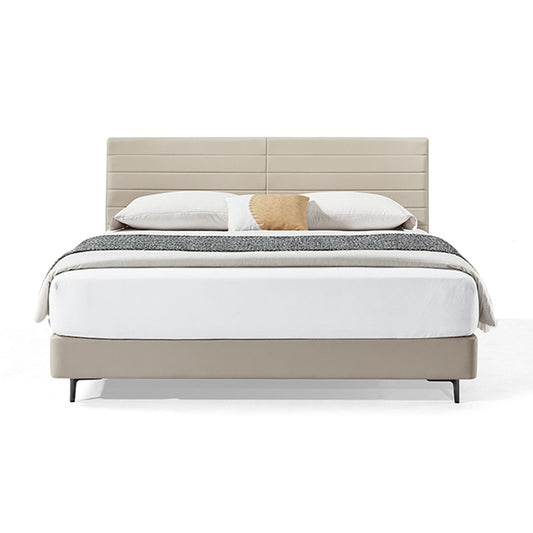 Roger Top-Grain Leather Bed